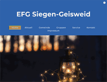 Tablet Screenshot of efgsiegen-geisweid.de